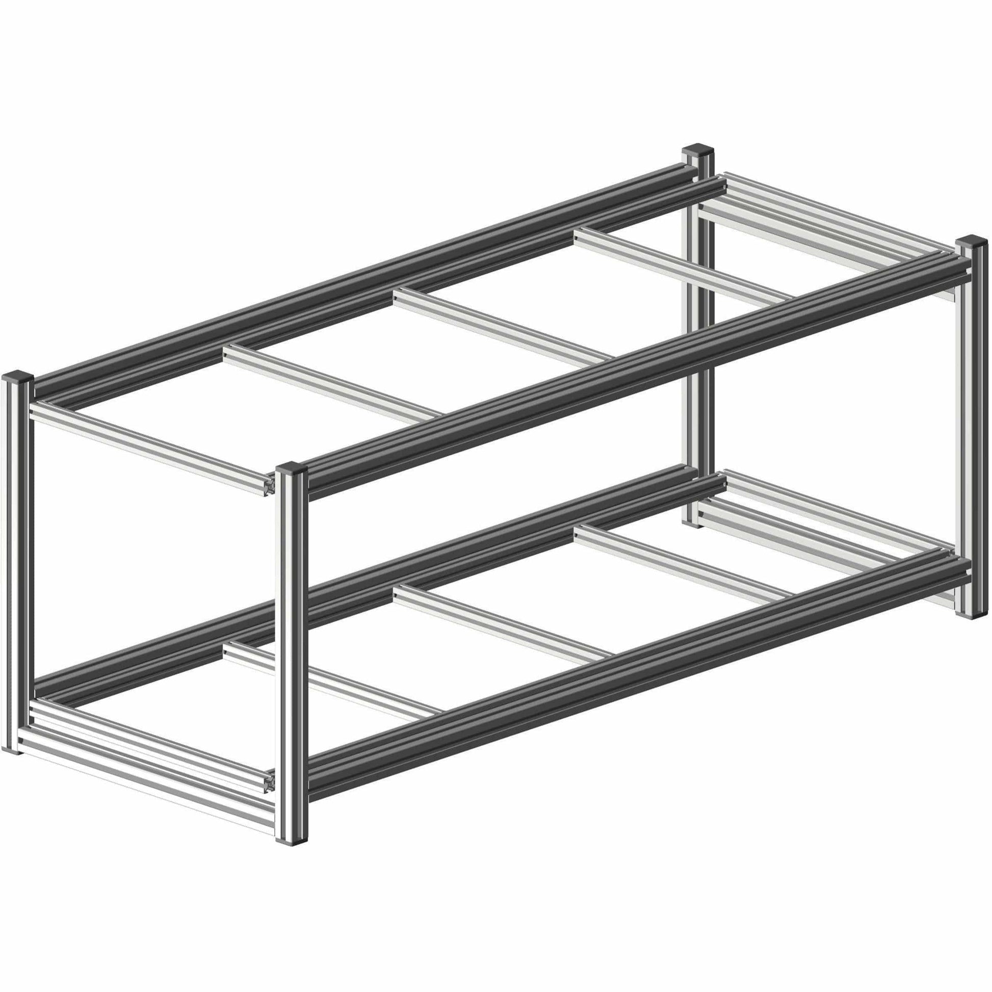 Dubbele aluminium schuifmodule
