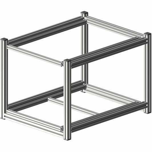Dubbele aluminium schuifmodule