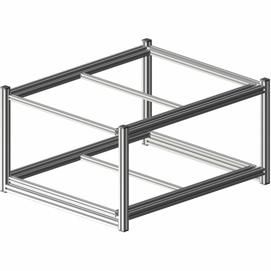 Dubbele aluminium schuifmodule
