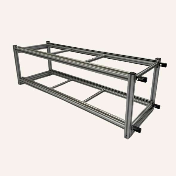 Doppel-Schubladenmodul für Euroboxen – 1280 × 403 × 730 mm