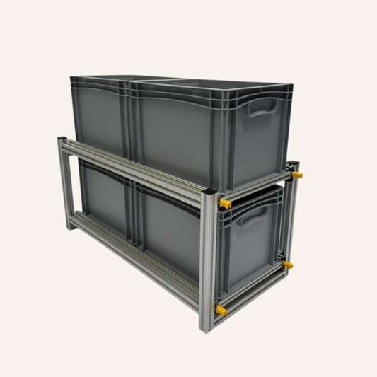 Module coulissant double 885 × 403 × 650 mm (L × l × H)