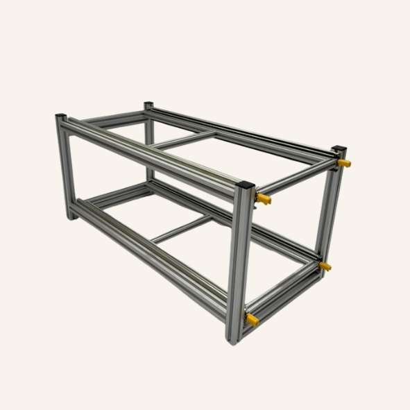 Doppel-Schubladenmodul für Euroboxen – 885 × 403 × 750 mm