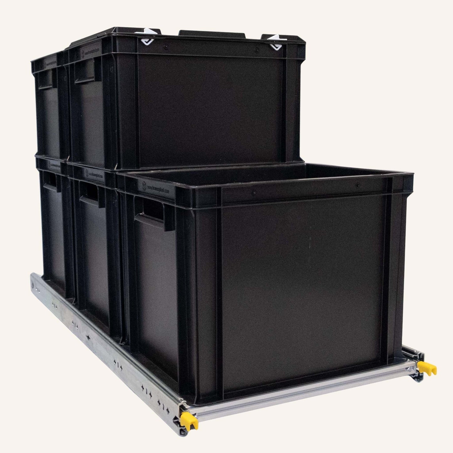 Schuifplateau 935 × 460 mm voor Euronorm bakken