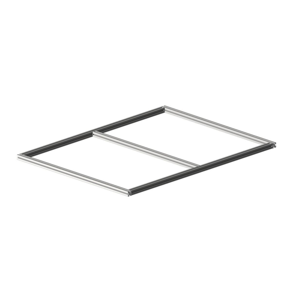 Campervan inrichting enkele schuifmodule 800x700 2 bakken 